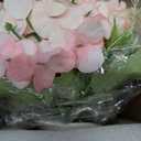 Peonies Artificial Flowers in Vase, Fake Hydrangea Silk Peony Flower Bouquet with Vase Faux Flowers Arrangement Decor Home Table Dining Room (Pink)