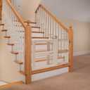 Safety 1st Baby Gates for Doorways, Pressure Mount Lift, Lock and Swing, Dog Gates, Hardware Gate for Stairs, Fits 28"-42" Wide