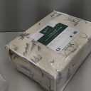 Woolrich Cotton Sheet Set Cottage Charms Print, 100% Cotton Flannel Sheets Warm & Fuzzy Bedding Set Full Size Sheets, Fitted Pocket Fits Up to 12" Mattress, Full Gray Deer Toile 4 Piece