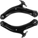 Front Lower Control Arms with Ball Joints Replacement for 2008 2009 2010 2011 2012 2013 Nissan Rogue 2.5L, 2014 2015 Nissan Rogue Select 2.5L MS30194 MS30195-2Pcs