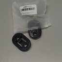 BFXM Exhaust Rubber Hanger, rubber muffler hangers. Rubber Insulator Bushing Mount, rubber exhaust mounts with 2 Holes 0.47 Inch, Universal Fit