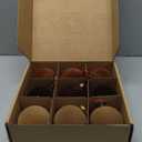 9 PCS Christmas Velvet Balls Flocked Xmas Tree Ball Ornaments Christmas Large Ball Set Xmas Tree Hanging Decoration 4 Inch, 6 Inch (Dark Color, 3.15inch)