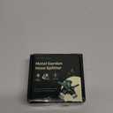 2WAYZ Hose Splitter 2 Way Heavy Duty Outdoor Faucet and Garden Connector - Water Spigot Splitter - Durable All-Metal Y Adapter with Shut-Off Valve - 4 x 4 x 1.5 Inches