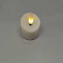 Homemory 12Pack Timer Flameless LED Votive Candles, Realistic 3D Flickering Flameless Candles, Long Lasting Battery Operated Tealight, for Thanksgiving Day, Christmas, Wedding Decor-White Base