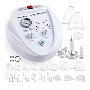 TwoWin Multifunctional Vacuum Therapy Machine, Cupping Therapy Sets, Cupping Scraping Body Shape Massager Adjustable Suction and 6 Modes with 30 Cups and 3 Pumps