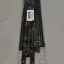 2 Pack Spring Tension Rods 28-43 Inches,5/8" Diameter Black Spring Load Adjustable Expandable,Small Short Tension Curtain Rod for Windows,Kitchen,Doorway,Bathroom,Cupboard Bars