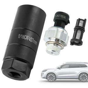 12677836 Oil Pressure Sensor for Chevrolet Chevy Silverado 1500 2500 3500 Tahoe Express Corvette Suburban Avalanche Impala GMC Sierra Savana Yukon Compatible with 2003-2008 4.8L/5.3L/6.0L/6.2L