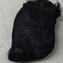 Unisex Black Wig with Bangs Short Straight Black Bob Wig for Mens Halloween Costumes Cosplay Party, (Black)