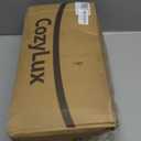 CozyLux Queen Comforter Set Dark Red, 3 Pieces Solid Comforters Queen Size Breathable Quilted Bedding Sets, Luxury Soft Lightweight Bed Set with Down Alternative Comforter and 2 Pillowcases All Season