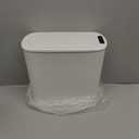 Cesun Automatic Motion Sensor Bathroom Trash Can with Lid, 2.6 Gallon Touchless Trash Bin, Smart Plastic Slim Garbage Can Small White Wastebasket for Toilet, Office, rv, Bedroom, Living Room
