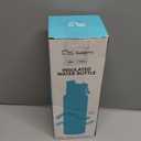 Swigina [2-IN-1 LID] 40 oz Insulated Water Bottle with Silicone Boot (48hrs Cold/24hrs Hot) - DIY Stickers, Leakproof, BPA Free, Half Gallon