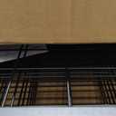 4-Pack 2'x5.5' Ft Gridwall Panel Display Stands Heavy Duty Floor Standing Retail Display Rack with Triangle Base for Retail Art Show With 20 Hooks