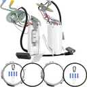 Front & Rear Fuel Pump Assembly Compatible with Ford F-150 F-250 F-350 1992 1993 1994 1995 1996 1997 SP2005H SP2007H