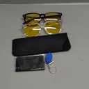 livho High Tech Blue Light Glasses - Advanced up to 99% Blue Light Blocking Computer Glasses - Screen Fatigue & UV Protection (*B1 Light Black+clear)