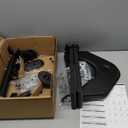 WALI Triple Monitor Stand, Free Standing Three LCD Monitor Fully Adjustable Desk Mount Fits 3 Screens up to 27 inch, 22 lbs Weight Capacity per Arm (MF003), Black