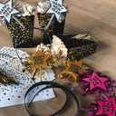 Partay Shenanigans New Year's Eve Headbands - 12 Pack Silver Gold Pink Happy New Year Party Headbands for NYE Countdown Party