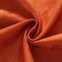 MATIRUG Fall Thanksgiving Tablecloth Rectangle 60x120,Wrinkle Free,Soft Autumn Leaves Jacquard Table Cloth for Thanksgiving Parties Harvest Holiday Dinner,Rust/Burnt Orange