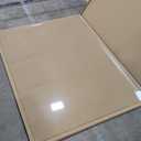 45" x 60" Office Chair Mat for Carpet, Tempered Glass Chair Mat with Rounded Corners and Polished Edges, Desk Floor Mat for Carpet, Hardwood Floor, Office