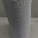 80" Length 5.9 Inch Diameter Portable Air Conditioner Hose, AC Exhaust Hose Anti-Clockwise Thread Air Conditioner Parts Compatible with Haier, Delonghi and More (Anti-Clockwise 5.9 inch), White 