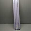 Frosted Glass Window Privacy Film Removable Heat Blocking UV Protection Static Cling Window Film for Bathroom Home Door Office Pure 17.5 x 78.7 Inches