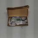 Ivilon Fixed Brackets for Curtain Rods - for 7/8 or 1 Inch Rods. Set of 2 - Black