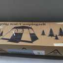 Tent 4 Person Tents for Camping - Instant Cabin Tent Setup in 50 Seconds with Rainfly & Windproof, Portable Pop Up Tents with Carry Bag for Family Outdoor Camping & Hiking