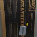 Husky Liners Weatherbeater Floor Mats | Fits 2015-2024 Chevrolet Express Van & GMC Savana Van 1500/2500 / 3500 | Front Row, 1-pc Black - 18741