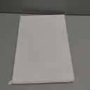 2 Set A to Z Tab Alphabet Dividers for 3 Ring Binder 5 1/2 x 8 1/2 Inch Binder Dividers Customizable Table of Contents Page with A to Z Tabs for Student Teacher Office Organize (White)