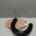 Hollypet Self Grooming Massager and Scratcher Toy - Cat Arch Brush for Back Grooming, Hair Cleaner Pads