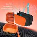 XANAD Carrying Case Compatible with Bitzee Interactive Toy Digital Pet, Protective Storage Holder for Bitzee Virtual Electronic Pets Accessories Yellow