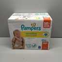Pampers Sensitive Baby Wipes, Water Based, Clinically Proven, Hypoallergenic, and Unscented for Babies, 1344 Wipes Total (16 Flip-Top Packs) 