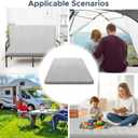 Japanese Futon Floor Mattress, 100% High Density Comfortable Foam, 3.5" Thicken Foldable Mattress Tatami Mat Sleeping Pad, Ideal for Comfort and Support, Kids Floor Lounger Pillow Bed Sofa (Twin