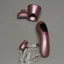 Electric Bikini Trimmer for Women: Upgrade Rechargeable Painless Shaver for Body Hair - IPX7 Waterproof Cordless Razor with LED Display for Face/Leg Deep Pink