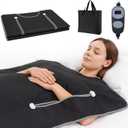 Infrared Sauna Blanket for Home Use, Full Body Sauna Portable Design for Relaxation and Detoxification Highest 176, 20-60 Minutes Timer, 6 ft x 2.65 ft