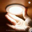 GE Lighting LED Puck Light, Battery-Powered, Cool White, 3.1 Inches (3 Pack)