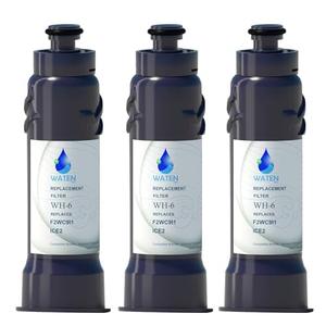 ICE2 F2WC9I1 ICE Maker Filter Replacement, Compatible with ice2 F2WC9I1 W10565350, W10480323, Used in 50 Ib Ice Maker Machines,PACKS OF 3