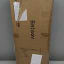 BELEEV V8 Scooters for Kids Ages 6+ with Light-Up Deck, 2 Wheel Folding Scooter for Adults Teens, 4 Adjustable Height, Lightweight Sport Commuter Scooter, Sturdy Frame, Max Load 220 lbs