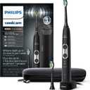 Philips Sonicare ProtectiveClean 6500 Rechargeable Electric Toothbrush, with Pressure Sensor, 3 Cleaning Modes, SmarTimer and QuadPacer, 14-Day Battery Life, Charging Travel Case, Black, HX6462/08