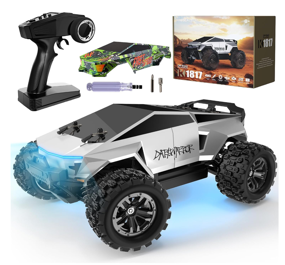 Remote Control Car Off-Road Pick-up Truck, 4WD Amphibious RC Trucks Toy RC Cars for All Terrain, 1:16 Scale Hobby Monster Truck Toys 2.4GHz Vehicles Kids Gifts for Boys/Girls Age 6 7 8 9 10-12+