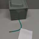 WELLUCK 30 Amp RV Power Outlet Box, 125 Volt NEMA TT-30R RV Receptacle, Enclosed Lockable Outdoor Electrical Panel Weatherproof Plug for Temporary Hookup RV Camper Travel Trailer Car Generator