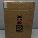 VCK 11x14 Picture Frame 5 Pack - Brown, High-End Wood Poster Frames with Tempered Glass, Display 8x10 Photo with Mat or 11x14 without Mat, Art Gallery-Quality, Wall Hanging, Brown