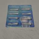 Replacement Toothbrush Heads for Waterpik Complete Care 5.0/9.0 (CC-01/WP-861), STRB-8WW, (8-Pack, White)