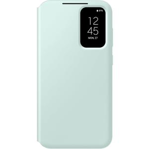 Samsung Galaxy S23 FE S-View Wallet Phone Case, Protective Cover with Card Holder Slot, Finger Tap Display Window, US Version, EF-ZS711CMEGUS, Mint