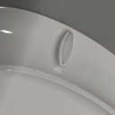 KOHLER 4636-RL-0 Cachet ReadyLatch Elongated Slow Close Toilet Seat, Soft Close Toilet Seat Quiet Lid, Contoured Grip-Tight Bumpers Installation Hardware, Apartment Essentials, White