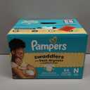 Pampers Swaddlers Diapers, Size 0 (up to 10 lbs), 84 Count, Absorbent, Keeps Baby Dry and Comfortable, Skin Safe Disposable Baby Diaper  (Newborn)