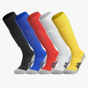 APTESOL Knee High Soccer Socks (1/3/5 Pair) Team Sport Cushion Athletic Socks for Kids Youth Adult Size M