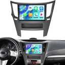 [4G+64G] Car Radio for Subaru Outback Legacy 2010-2014 with Wireless CarPlay Android Auto,9" Touchscreen Android 15 Car Stereo with Mirror Link Voice Control WiFi/GPS,Bluetooth,FM/RDS+Backup Camera