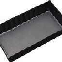 7 x PRETYZOOM 4 Inch Tart Pan with Removable Loose Bottom Nonstick Easy Release for Quiches & Cheesecakes for Individual Servings, Home Baking, Small Batch Desserts