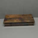 QEEIG Floating Shelves for Wall Bathroom Shelf Bedroom Kitchen Living Room Farmhouse Small Book Shelf 16 inch Set of 2, Brown (015-BN2)