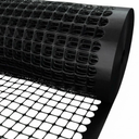 3/4" Square Mesh Plastic Fence Roll  - Unobtrusive 54" High Temporary Garden Fencing Netting to Protect Plants, Patio, Porch, Yards and Outdoor Spaces from Deer & Animals